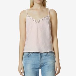 Avec Les Filles studded v neck tank